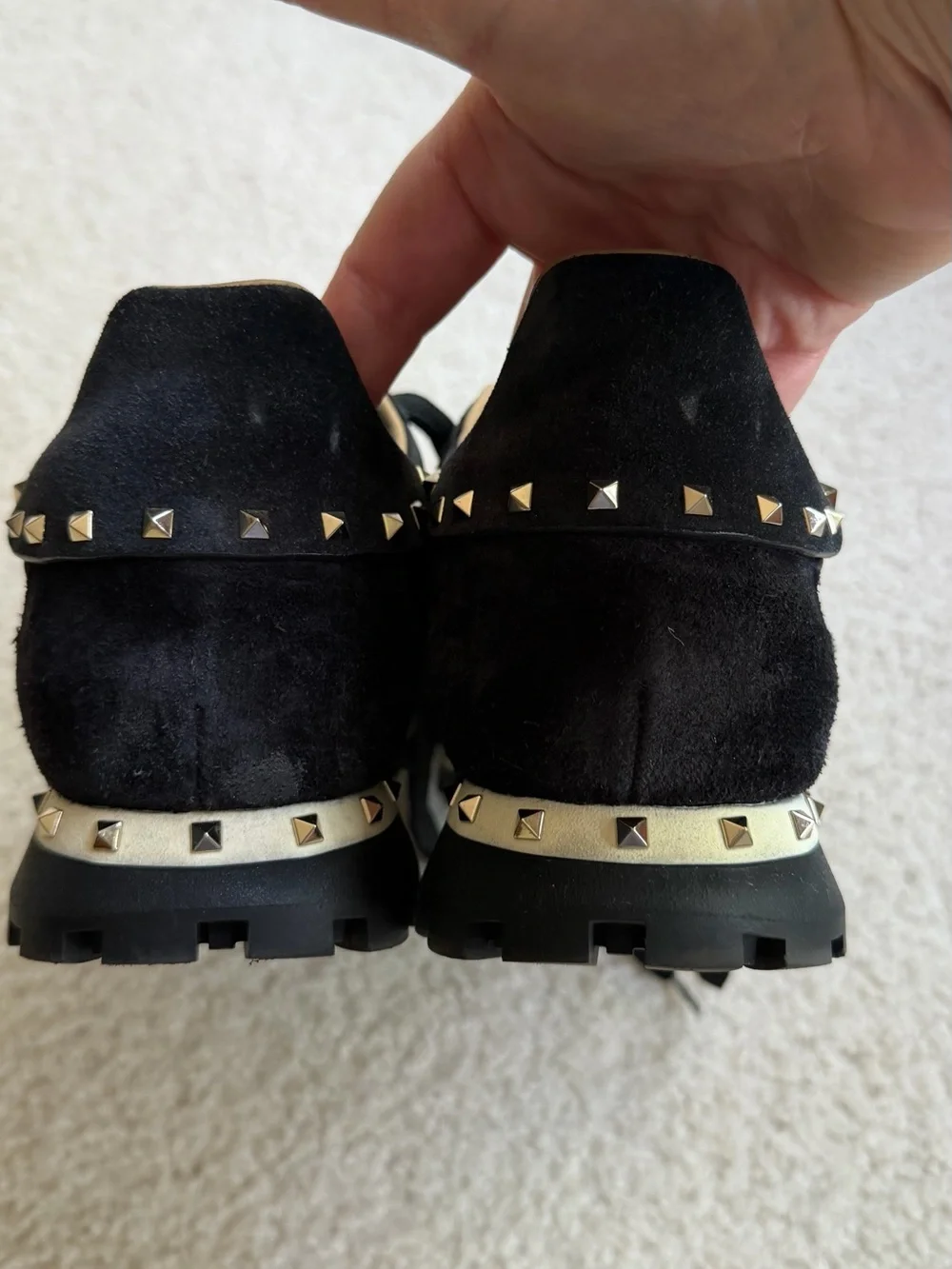 Valentino Black Sneakers